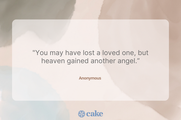 Popular ‘Heaven Gained an Angel’ Quotes